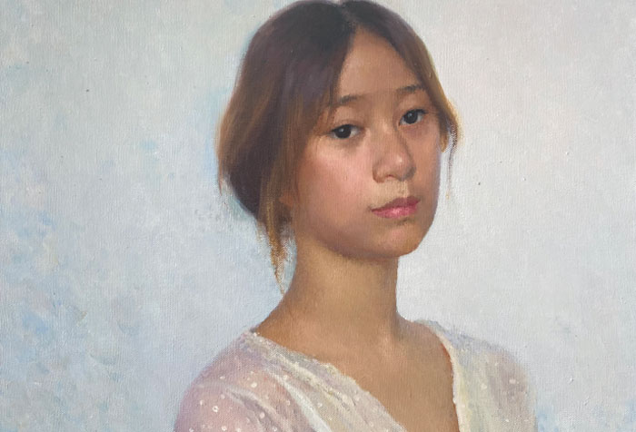 中央美術學院副教授，博士于明油畫和素描作品欣賞