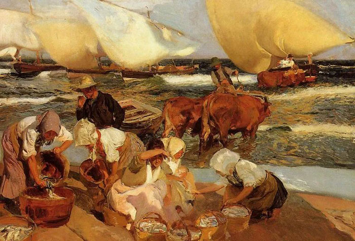 西班牙畫家巴斯蒂達作品欣賞，19世紀末三大藝術大師之一