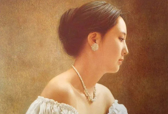 日本超寫實油畫領域頂級畫家森本草介作品，一生只畫自己的女人