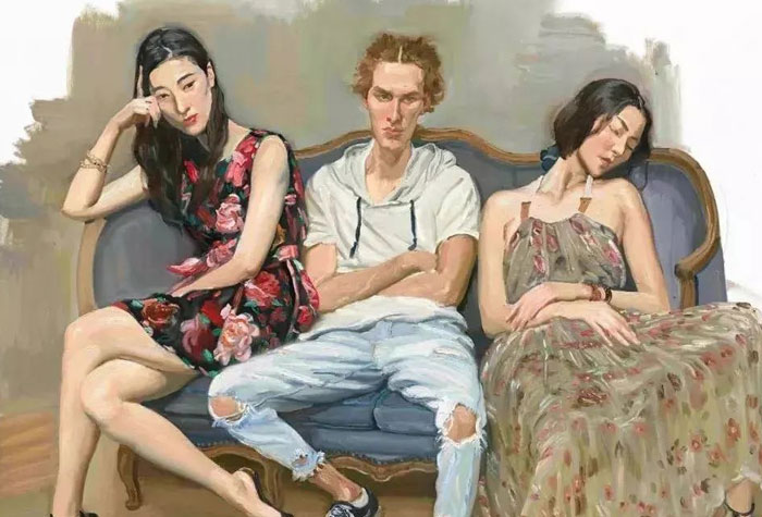 畫家、文藝評論家、作家陳丹青作品欣賞