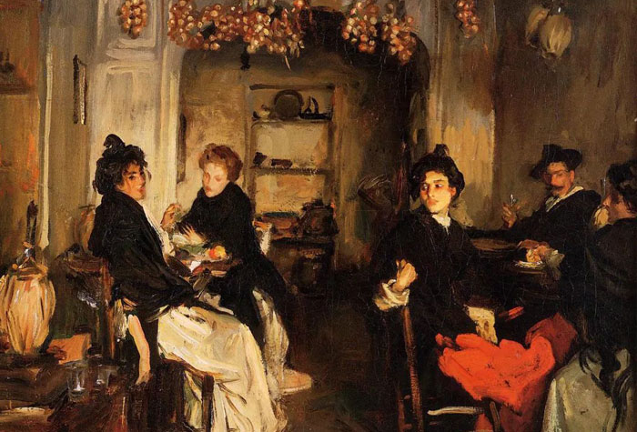 美國畫家約翰·辛格·薩金特風景、人物、靜物作品精選 117幅