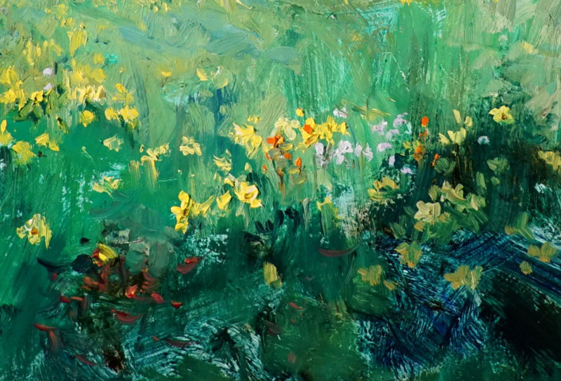 美國女畫家喬·安娜·阿內特，筆觸多變，色彩清新，超美的高清風景！