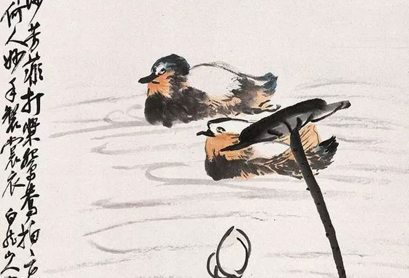 吳昌碩十大弟子的花鳥畫40圖