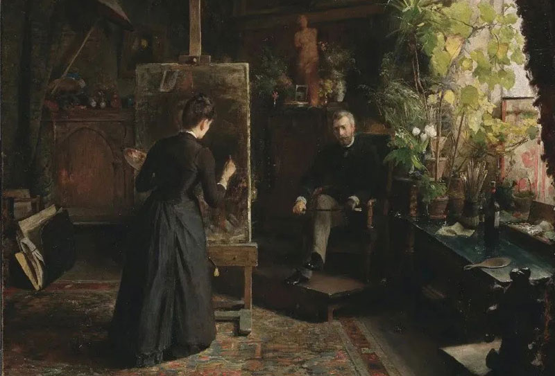 永世流傳之作！丹麥皇家美術學院女主席伯莎·韋格曼作品