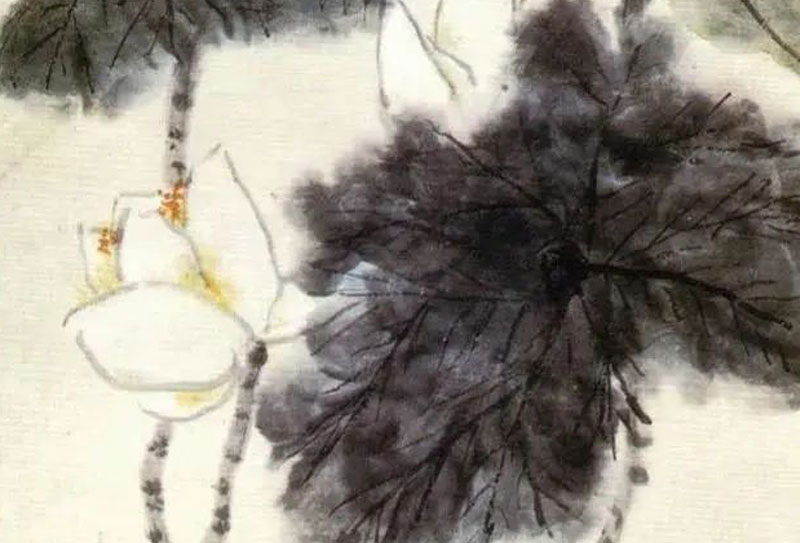 “海派”大師蒲華，寫意《荷花》水墨作品 ，可媲美吳昌碩