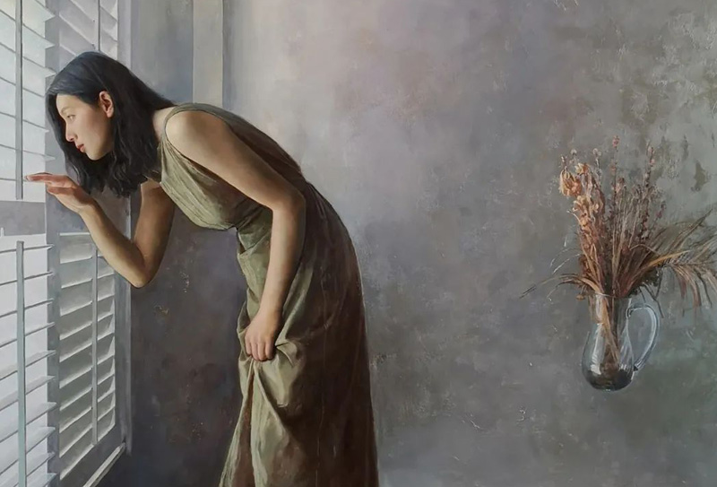 中國美術家協會會員袁正陽油畫作品欣賞