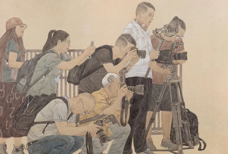 中國工筆畫協會會員隆清波國畫作品欣賞