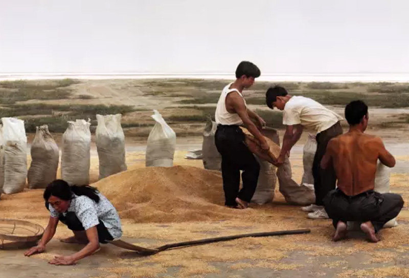 清華大學美術學院教授王宏劍油畫作品欣賞