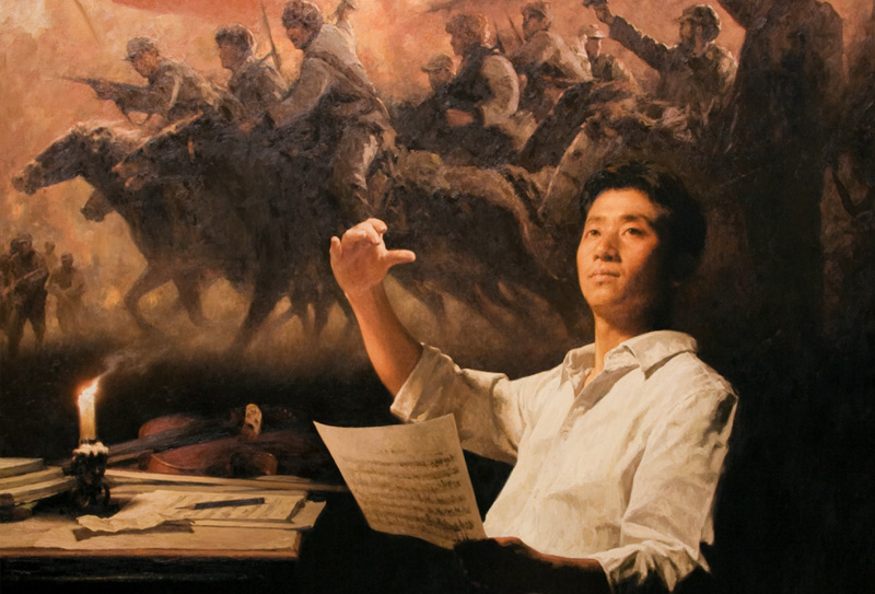 張義波油畫作品欣賞（人物篇）