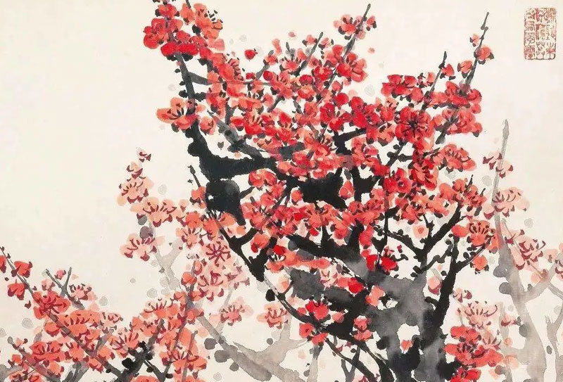 中國杰出的國畫畫家、版畫家、漫畫家朱宣咸國畫作品欣賞